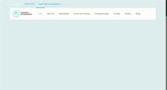 Desktop Screenshot of handson-kroppsterapi.se